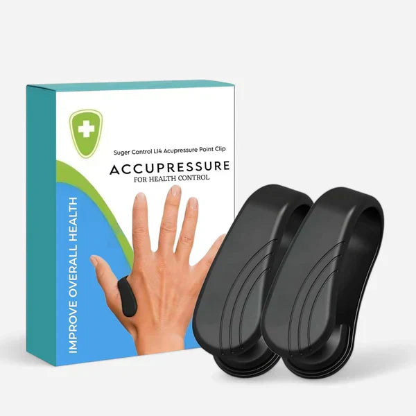 Sugar Control LI4 Acupressure Point Clip