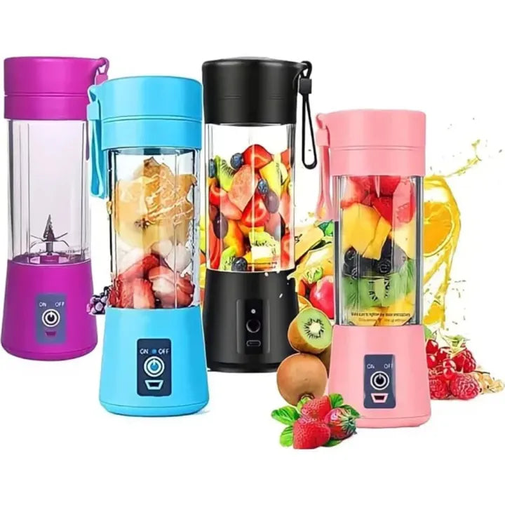 Electric Mini Portable Juicer Blender USB Recahrgeable